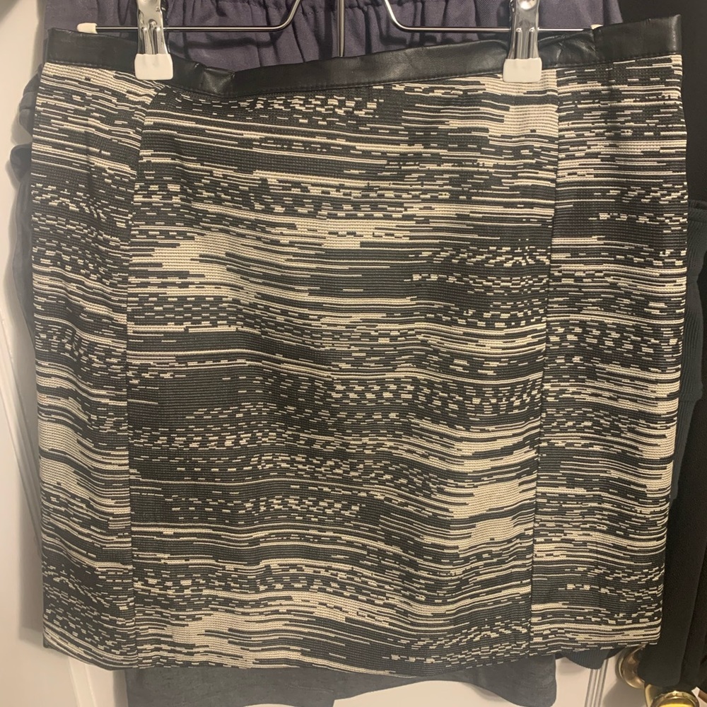 Black & White skirt